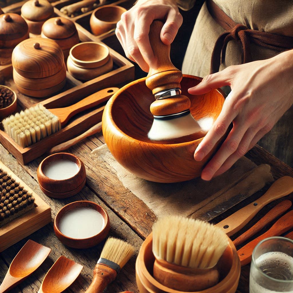 چگونه ظروف چوبی را براق کنیم؟