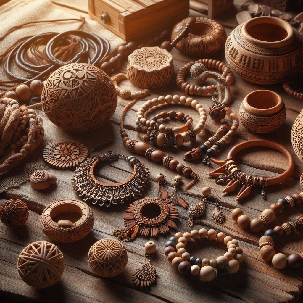 خرید زیورآلات چوبی در رشت
