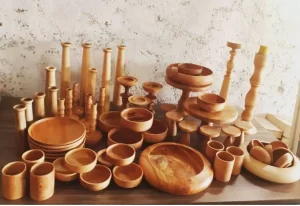 فروشگاه ظروف چوبی در رشت