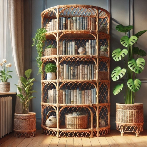 خرید استند حصیری