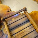 سینی چوبی مدل قایقی