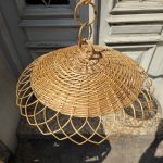 لوستر حصیری مدل ماهواره ای