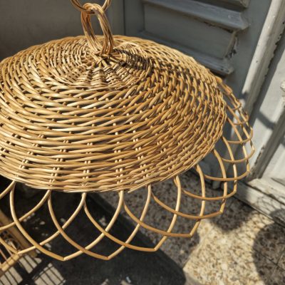 لوستر حصیری مدل ماهواره ای