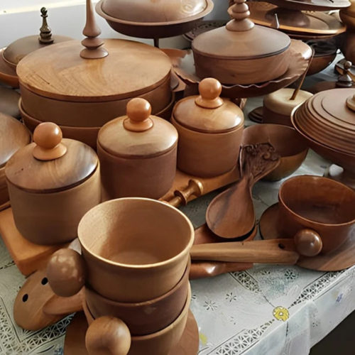 انواع روش ساخت ظروف چوبی